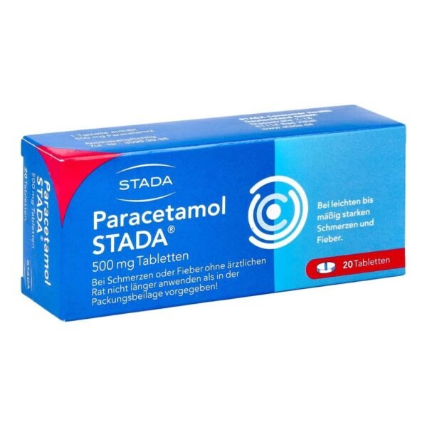 Paracetamol STADA 500 mg helps as a painkiller and fever-reducing analgesic .