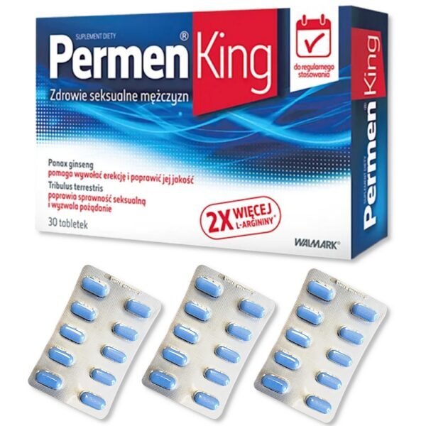 Permen King   – dietary supplement with ingredients that  induce  erection. The product is intended for adults.