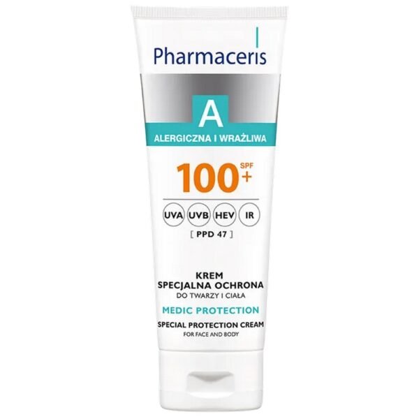 The cream is indicated for people with intolerance to various types of solar radiation, i.e. allergic reactions, sunburn, erythema, pigmentation changes.