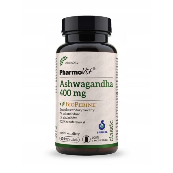 Indian Youth Farm Ashwagandha - biologically active ingredient that supports the organization of labor and nutrition, and also supports immunity and concentration of insecurities.