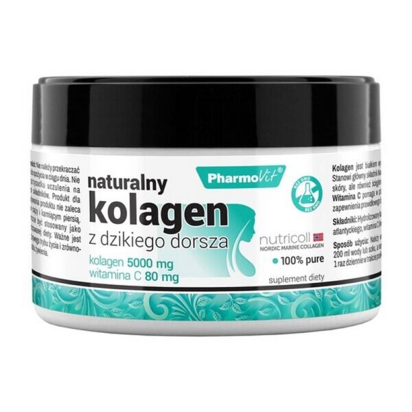 Farmovit Natural collagen from wild cod is a dietary supplement intended for adults, the main component of connective tissue.