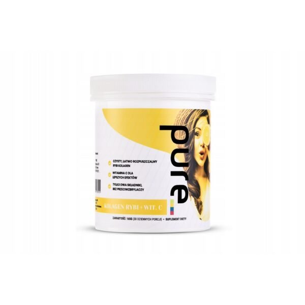 Ideal proportion of fish collagen and vitamin C.