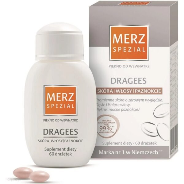 Is a dietary supplement affecting beauty, intended specifically for obtaining fresh, healthy skin, strong, shiny hair and beautiful, strong nails