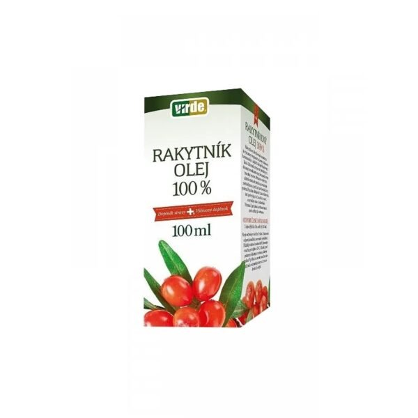 Sea buckthorn oil 100% – dietary supplement with ingredients that support the digestive and cardiovascular systems