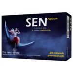 Sen Apotex is a dietary supplement containing ingredients that promote restful sleep.