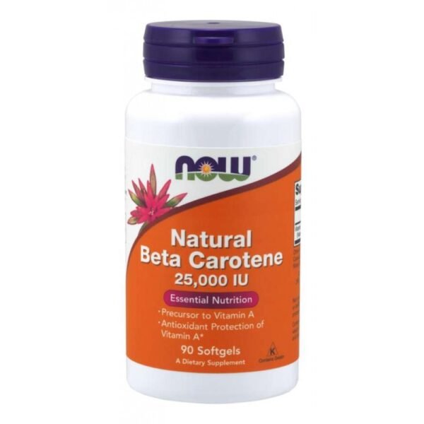 Singularis Natural Beta Carotene is a dietary supplement containing vitamin A dissolved in sunflower oil.
