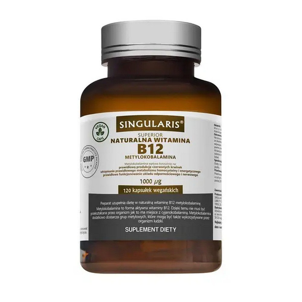 singularis natural vitamin b complex 100 capsules 30 pcs Singularis Natural Vitamin B-Complex 100% is a dietary supplement containing vitamins necessary for the proper functioning of the body.