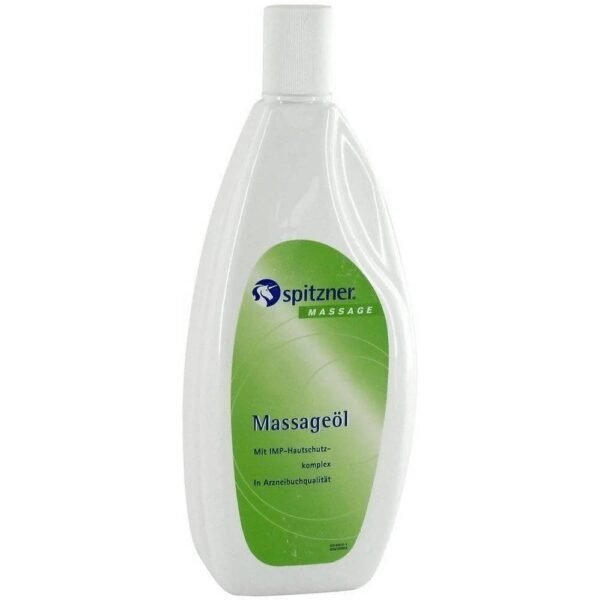 Spitzner massage oil provides soft, invigorating impulses.