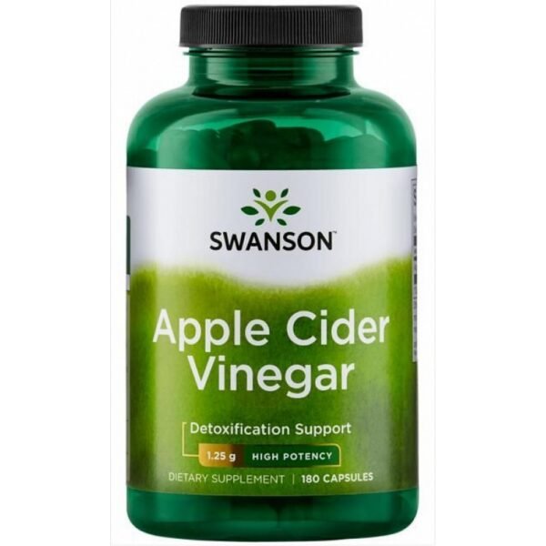 Dietary supplement containing apple cider vinegar.