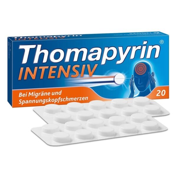For more intense headaches and migraines
