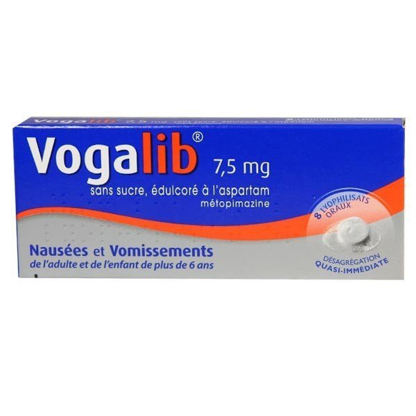 VOGALIB 7,5mg sans sucre 8 lyophilisats oraux