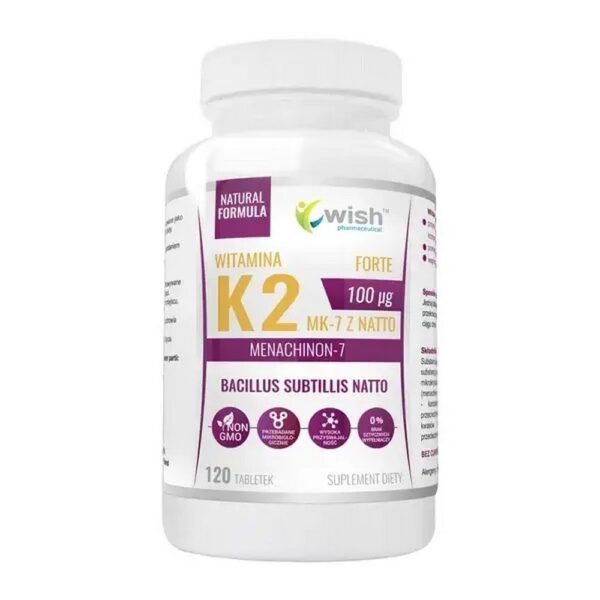 Vitamin K2 MK-7 is a dietary supplement with an innovative formulation.