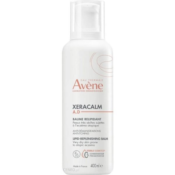 The lipid-replenishing balm nourishes very dry skin and relieves itching.