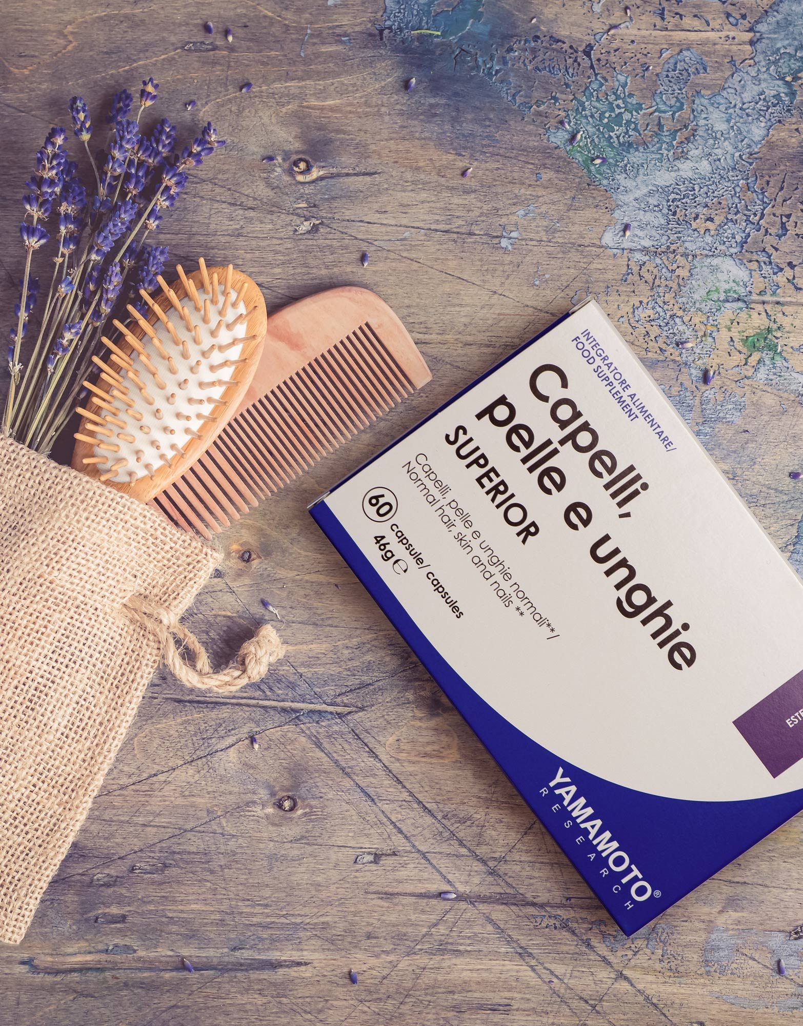 YAMAMOTO RESEARCH HAIR, SKIN AND NAILS SUPERIOR 60 CAPSULES