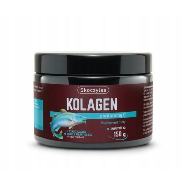 Marine Collagen from Wild Atlantic Cod Skin - Provides natural hydration to the skin and is rich in amino acids that are essential for strong, healthy skin elasticity.