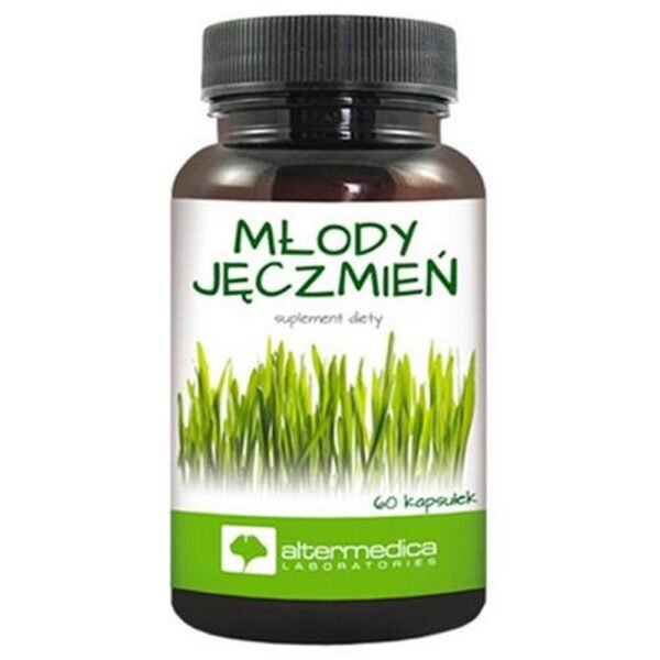 Young barley is a dietary supplement for maintaining the acid-base balance of the body.