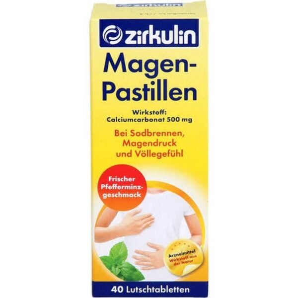 Active ingredient: calcium carbonate.