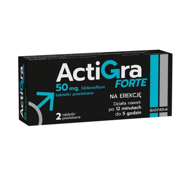 Actigra Forte is intended for use in men for the treatment of erectile dysfunction.