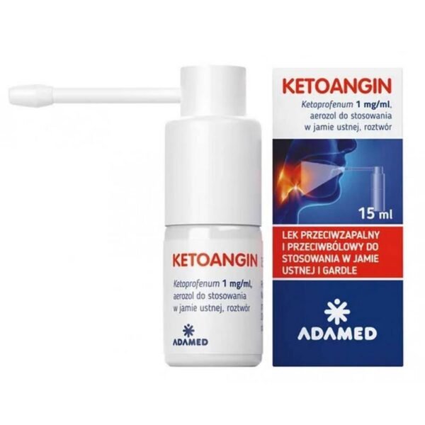 Ketoangin is used for the symptomatic treatment of inflammation and irritation of the mucous membrane of the mouth and throat, accompanied by pain (for example, gingivitis, stomatitis, pharyngitis), also resulting from dental procedures: conservative or extraction.