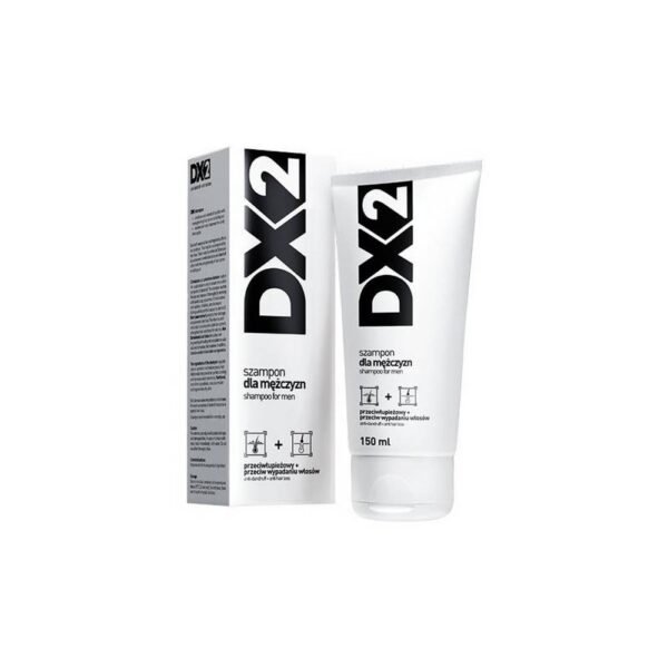 Shampoo for men DX2 combines anti-dandruff action while strengthening hair prone to hair loss.