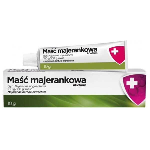 Marjoram ointment is a herbal medicine containing oregano herb extract, which has a weak antibacterial effect.