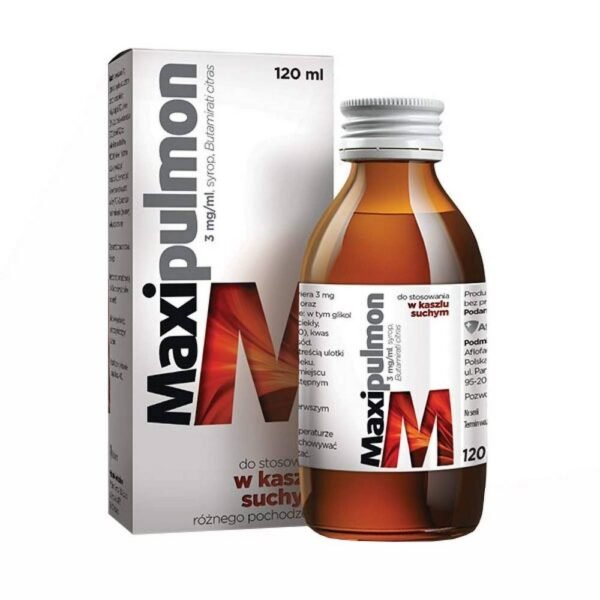 Maxipulmon is a drug that suppresses the cough reflex.