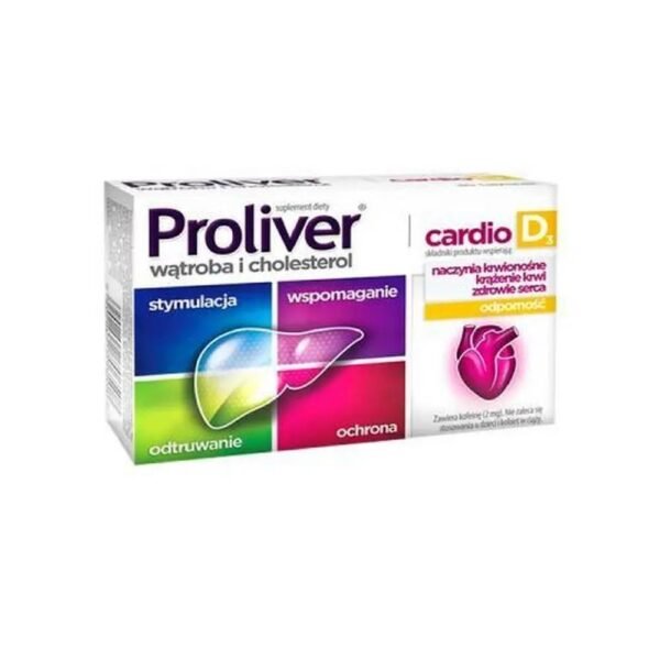 Proliver Cardio D3 not only helps support liver health, but also improves heart function and lowers blood sugar levels.