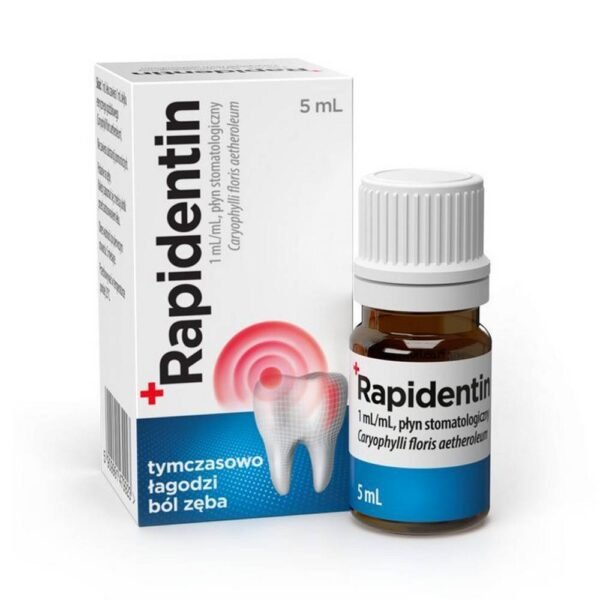 Rapidentine is a traditional herbal remedy for the temporary relief of toothache.