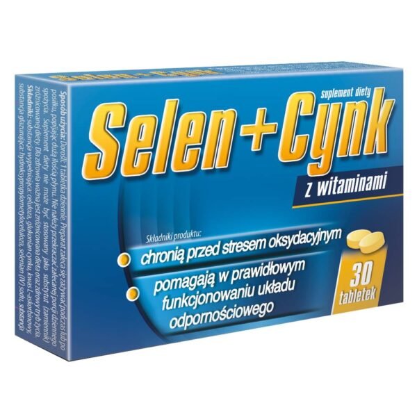 Selenium + Zinc with vitamins - a dietary supplement supports the proper functioning of the immune system and thyroid gland, and also promotes the proper course of spermatogenesis.