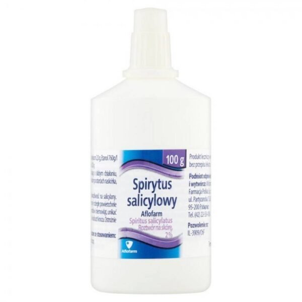 Spirytus salicylowy is a disinfectant because it has antibacterial properties.