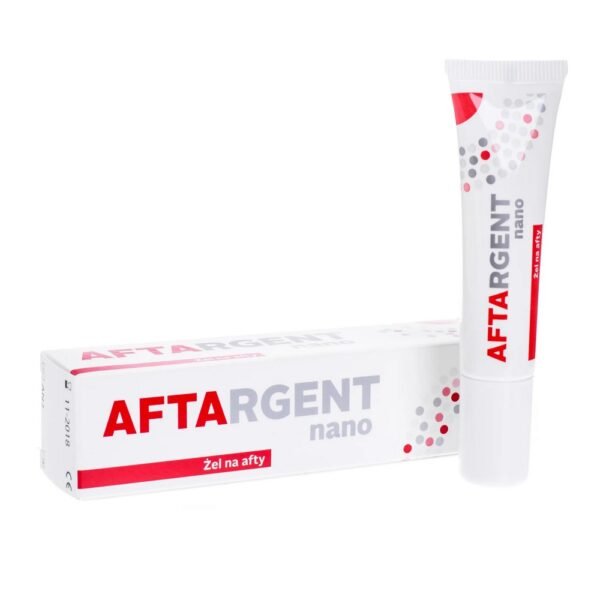 The active substances contained in the Aftargent nanogel create a protective barrier on the oral mucosa, isolating the affected area from irritating external factors.