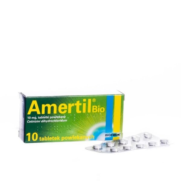 Amertil Bio is a drug in the form of film-coated tablets with antiallergic properties.
