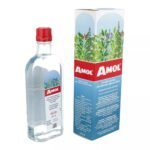Amol, taken orally, has an antispasmodic effect and, when applied to the skin, has a warming effect.