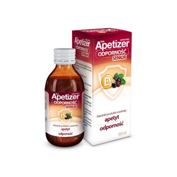 Apetizer Resistance Senior is a dietary supplement containing a specially selected composition of extracts and vitamins.