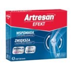 Artresan EFFECT   – food supplement containing ingredients  that help  maintain the correct condition of the joints and the correct condition of the joint cartilages, recommended for people exposed to joint stiffness in the period of age-related physiological changes for people exposed to menopause joint stiffness.