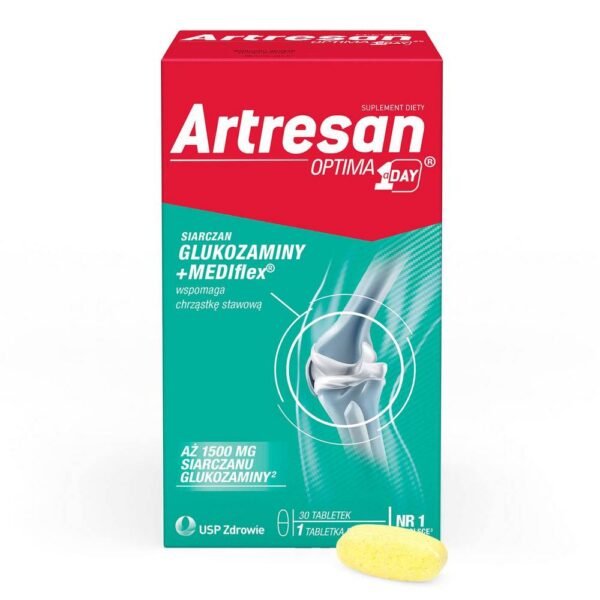 Artresan Optima 1 daily    – a dietary supplement that supports the function of joint cartilage.