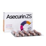 Asecurin ZS is a dietary supplement containing probiotic bacterial strains Lactobacillus rhamnosus GG (ATCC 53103) and Lactobacillus reuteri, inulin and vitamin D.