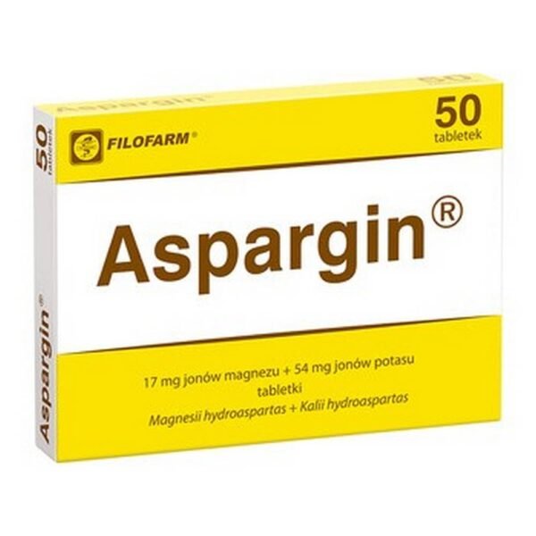 Aspargine   is a medicine that contains magnesium and potassium in the form of easily digestible salts of aspartic acid.