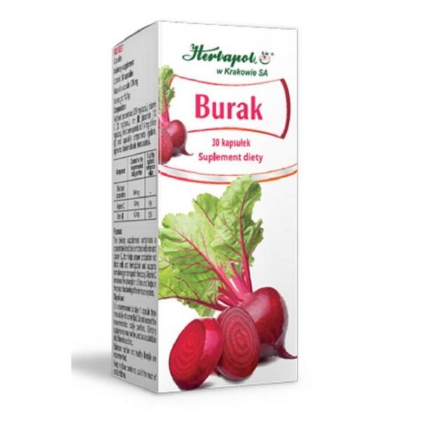 Beetroot Forte  with iron and vitamin C   – food supplement containing a perfectly selected composition of beetroot with iron and vitamin C. The product is intended for adults.