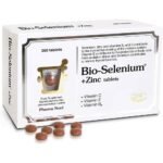 Bio-selenium + zinc   – food supplement whose components support the immune system, protect against oxidative stress and support the function of bones, cartilage, skin and vision. Product for adults.