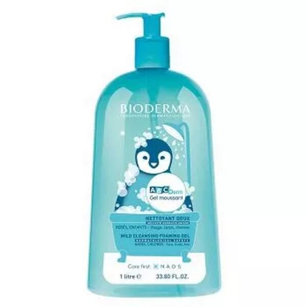 ABCDerm Gel is intended for the sensitive skin of newborns and children on the body and head. It has a mild smell, does not irritate the eyes and is hypoallergenic.