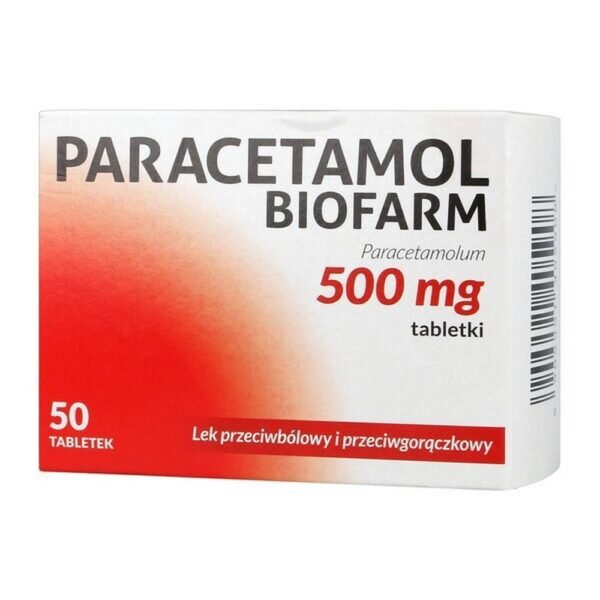 Paracetamol Biopharm is a drug with analgesic and antipyretic effects.