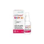 "Lactoangin Baby" is a raspberry-flavored throat spray that helps in the treatment of bacterial, viral or fungal infections.