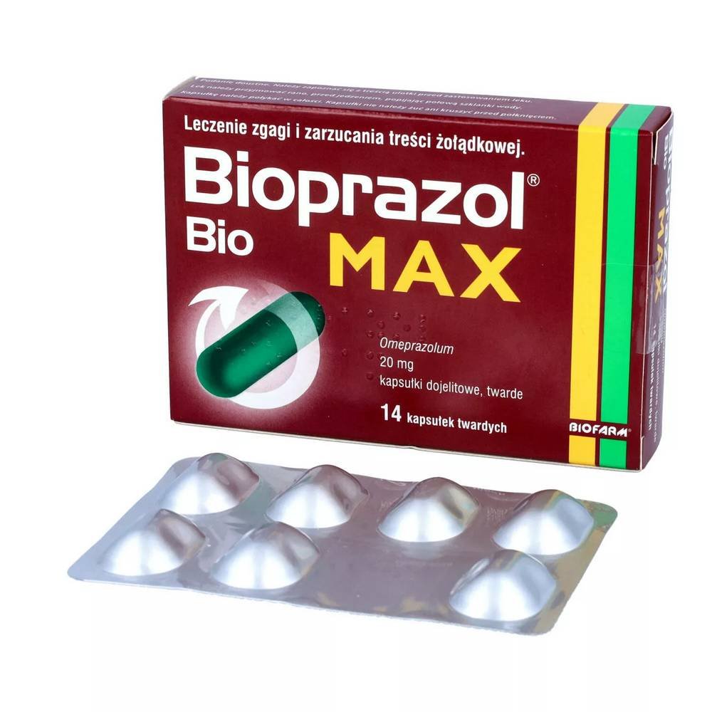 bioprazol bio max 002 14 kaps Bioprazole Bio Max is a drug used to reduce the amount of hydrochloric acid secreted in the stomach.