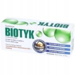 Biotyk synbiotyk is a food supplement containing bacterial cultures of Lactobacillus rhamnosus GG and inulin.