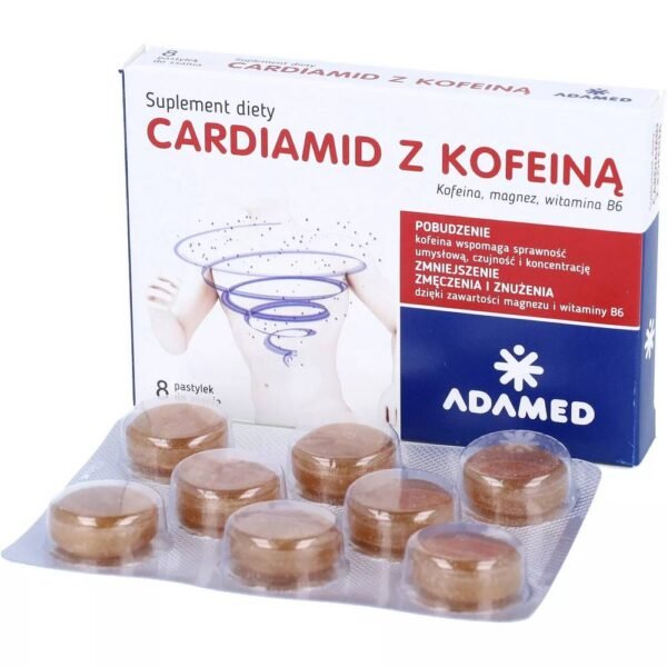 Caffeinated Cardiamide is a dietary supplement that contains ingredients that help reduce feelings of tiredness and tiredness.