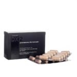 Indications and action of dietary supplement DX2 is a preparation with a high content of horsetail, which is responsible for the correct structure and growth of hair, enriched with a set of essential vitamins and microelements.