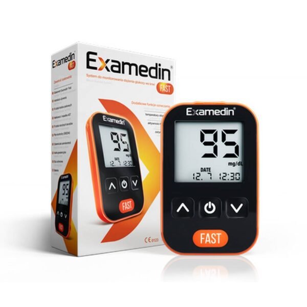 Examedin FAST is a system designed to monitor blood glucose levels.