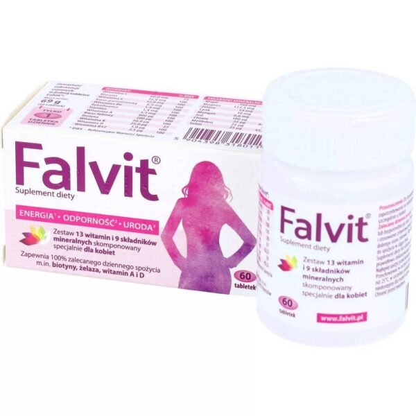 Falvit is intended during periods of increased need for vitamins and minerals, especially in women.