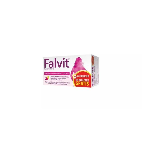 Falvit is a dietary supplement for women containing essential vitamins and minerals that support health and a beautiful appearance.